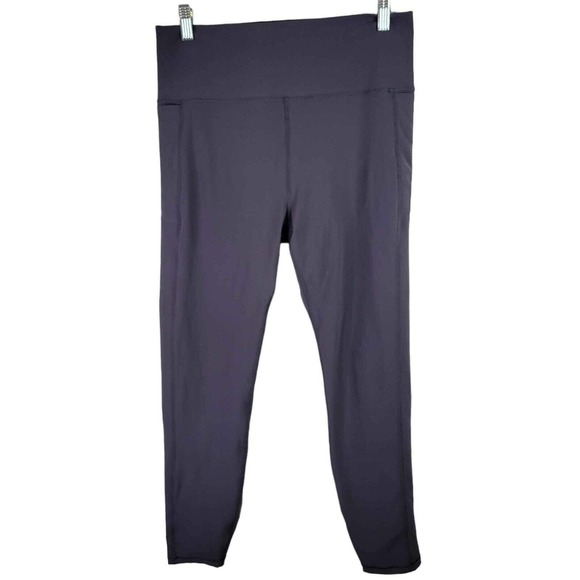 Vuori Studio Pocket Leggings 7/8 High Rise Gray Size M/L 30 X 25 Workout - Picture 2 of 7